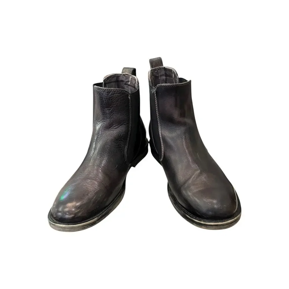 BED|STÜ Nando Men’s 8 Brown Leather Chelsea Ankle Boots EU 41